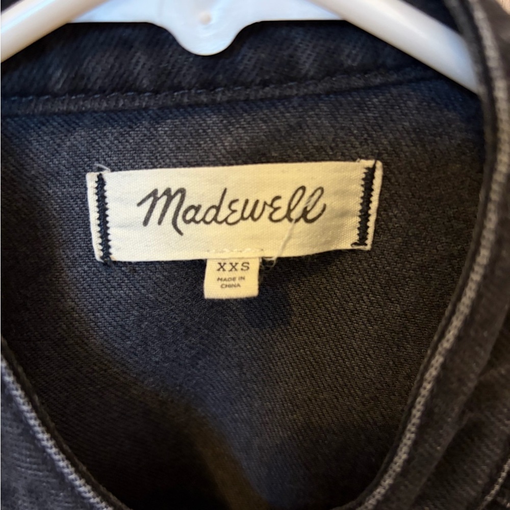 Madewell Black Jeans Jacket